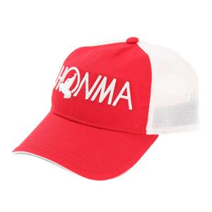 本間ゴルフ（HONMA） 半メッシュ ロゴキャップ 031733667RD