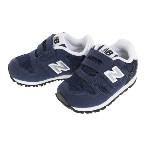 ニューバランス（new balance）（キッズ）ベビー スニーカー  紺 インファント ジュニア ...