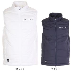 フィドラ ゴルフウェア アウター 撥水 保温 CROSS HEAT ベスト FD5LTK24 WHT