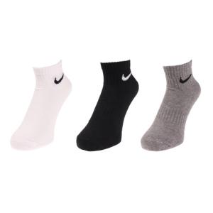 ナイキ（NIKE）（メンズ、レディース）3足組 エブリデイ クッション クウォーター ソックス SX7667-964