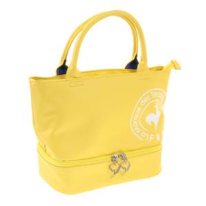 ルコック スポルティフ（Lecoq Sportif） ゴルフ バッグ 暑さ ポケット 制菌 抗菌防臭 ファスナー対策  保冷 夏 二層式 カート QQCTJA41 YL00  （レディース）