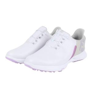 フットジョイ（FOOT JOY）（レディース）22 FJ フューエル BOA 90122 W055 ホワイト/ライラック｜VictoriaGolf Yahoo!店