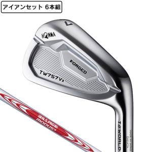 本間ゴルフ（HONMA）（メンズ）ツアーワールド TW757 Vx アイアンセット6本(5I〜9I、PW)N.S.PRO MODUS3 TOUR 105｜VictoriaGolf Yahoo!店