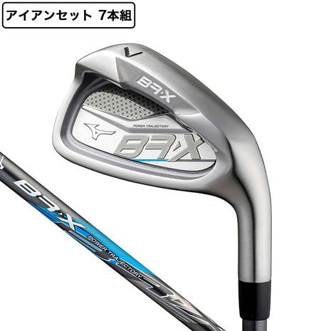 ミズノ（MIZUNO）（メンズ）BR-X アイアンセット 7本(6I〜9I、PW、GW、SW) BR...