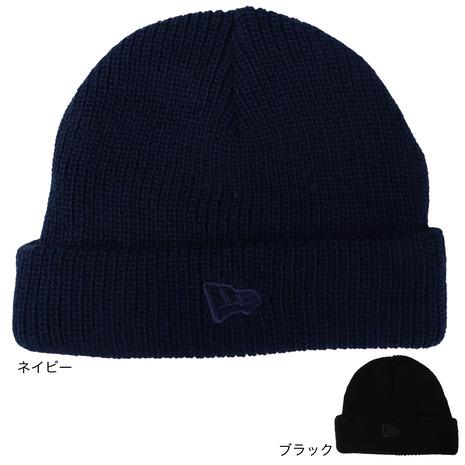 ニューエラ（NEW ERA）（メンズ、レディース）ニット帽 ソフト カフニット ショート 12854...