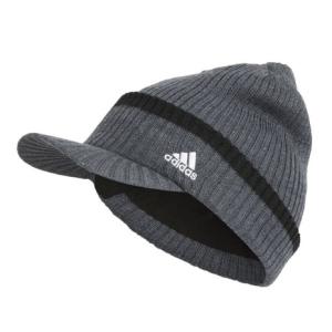 アディダス（adidas）（メンズ）ゴルフ 寒さ対策 防寒 あったかグッズ 保温 裏フリース COLD. RDY バイザーニットキャップ IS320-HC6249DGH