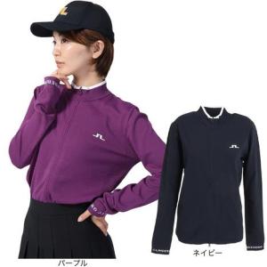 Jリンドバーグ（J.LINDEBERG）（レディース） ゴルフウェア アウター ダブルジップ Alma Knitted Sweater 072-57925｜victoriagolf