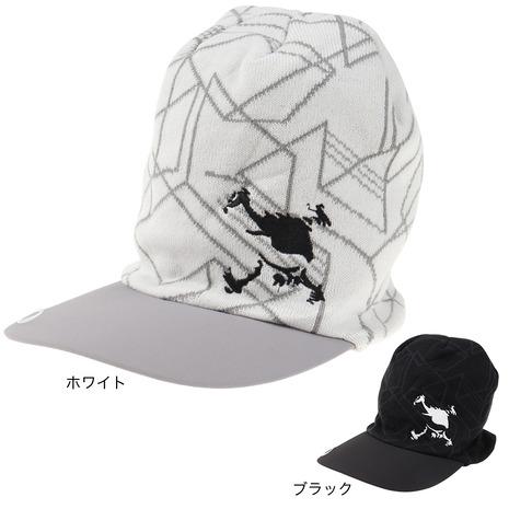 オークリー（OAKLEY）（メンズ）ゴルフ  防寒 あったかグッズ 寒さ対策 つば付き ビーニー S...