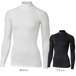 アンダーアーマー（UNDER ARMOUR）（レディース）ゴルフウェア ヒートギア コンプレッション ロングスリーブ モックシャツ 1372779｜victoriagolf