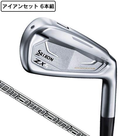 スリクソン（SRIXON）（メンズ）ZX4 マーク2 アイアンセット 6本(5I〜9I、PW)Dia...