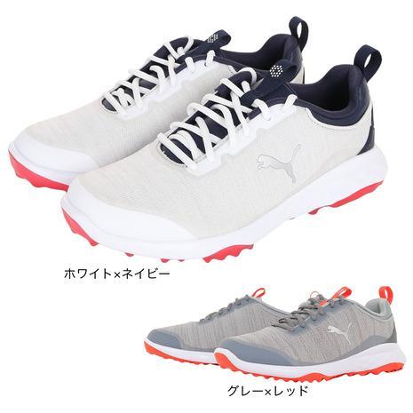 プーマ（PUMA）（メンズ）ゴルフ フュージョン プロ ラバーソール スパイクレス シューズ 377...