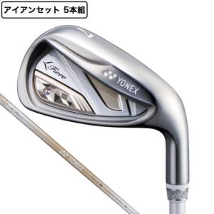 ヨネックス（YONEX）（レディース）フィオーレ アイアンセット 5本(7I〜9I、PW、SW)FR07カーボンシャフト｜victoriagolf