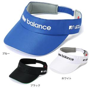 ニューバランス（new balance）（メンズ、レディース）ゴルフ COOLMAX タフタ バイザー 012-3987005