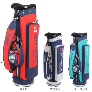 クランク（CLUNK）（メンズ）ゴルフ キャディバッグ カート式 9.5型 5分割 トリカラシリーズ CL5PNC38｜victoriagolf