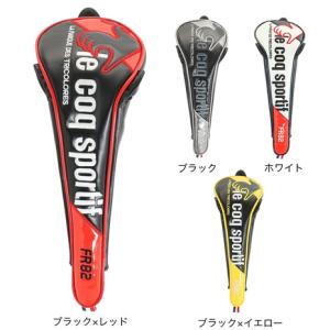 ルコックゴルフ（le coq sportif golf）（メンズ、レディース）ゴルフ フェアウェイウッド用ヘッドカバー マグネット 200cc対応 QQBVJG30 BK00