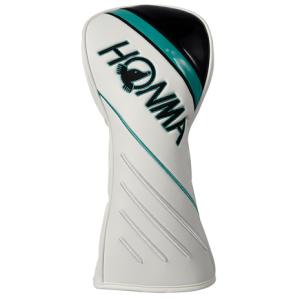 本間ゴルフ（HONMA）（メンズ、レディース）ゴルフ ドライバー用ヘッドカバー HC12301 WH/GR｜victoriagolf