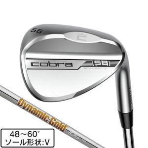 コブラ（Cobra）（メンズ）スネークバイト ウェッジ Vソール Dynamic Gold 105｜VictoriaGolf Yahoo!店