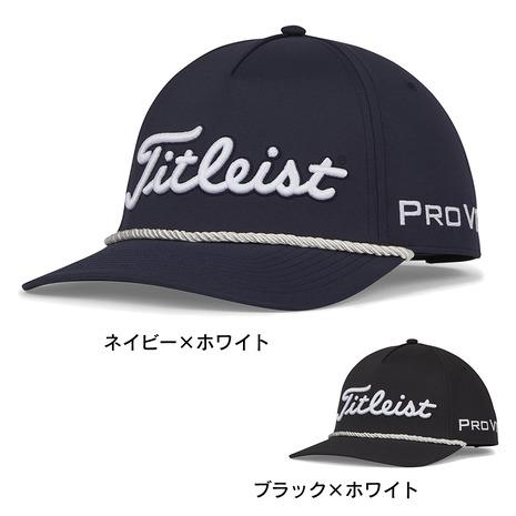 タイトリスト（TITLEIST）（メンズ）ゴルフ 帽子 ツアーロープ キャップ TH23ATR