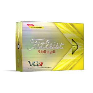 タイトリスト（TITLEIST）（メンズ）ゴルフボール VG3 イエローパール T3127S ダース(12個入り)｜victoriagolf