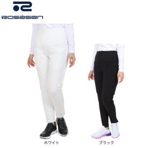 ROSASEN(ROSASEN)ゴルフウェア 裏フリースパンツ 048-74012-25AW-019(Lady’s) Rosasen（ロサーセン） ROSASEN（レディース）ゴルフウェア 裏フリース