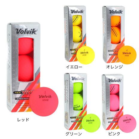 ボルビック（Volvik）（メンズ）ゴルフボール ビビット23 スリーブ(3個入り) VV5PNA0...