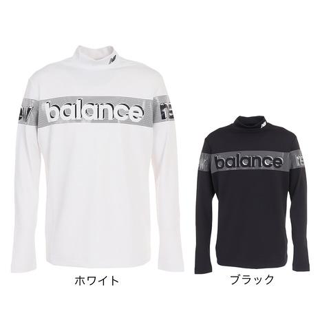 ニューバランス（new balance）（メンズ）ゴルフウェア 長袖モックネック プルオーバー 01...