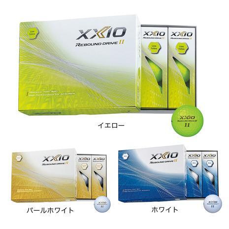 ゼクシオ（XXIO）（メンズ）ゴルフボール リバウンド ドライブ2 XN RD2 ダース(12個入り...