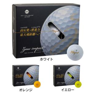 キャスコ（KASCO）（メンズ）ゴルフボール Zeusimpact3 ダース(12個入り)｜victoriagolf