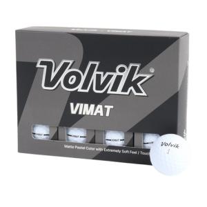 ボルビック（Volvik）（メンズ）VIMAT 23 VV5PNA07 WHT DZ ダース(12個入り)｜victoriagolf