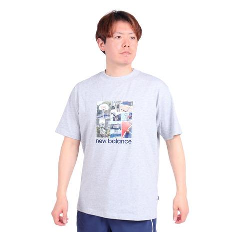 ニューバランス（new balance）（メンズ）Hoops Graphic ショートスリーブTシャ...