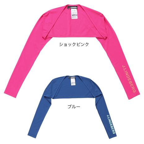 J.LINDEBERG（レディース）ゴルフ 速乾 冷感 着圧 Soraya Sleeves UVボレ...