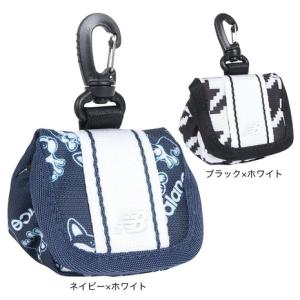 超美品】ラフアンドスウェル ボールケース グリーン×ネイビー カラビナ