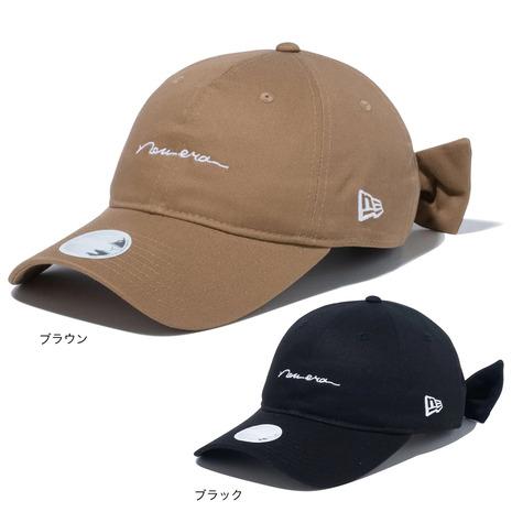 ニューエラ（NEW ERA）（レディース）ゴルフ キャップ 9TWENTY ロングバイザー リボン ...