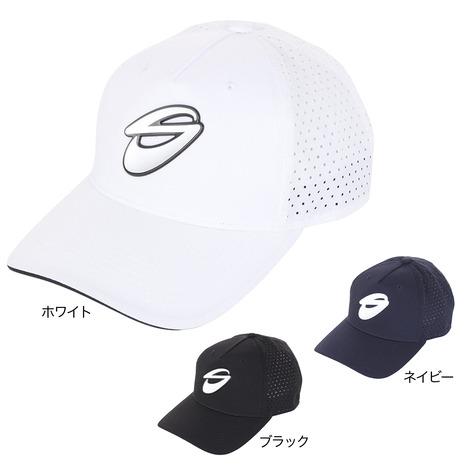 セブゴルフ（SEV GOLF）（メンズ）ゴルフ 吸汗速乾 パンチングキャップ 24SGCPKH002