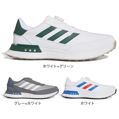 アディダス（adidas）（メンズ）ゴルフシューズ スパイクレス S2G SL ボア 24 エスツー...