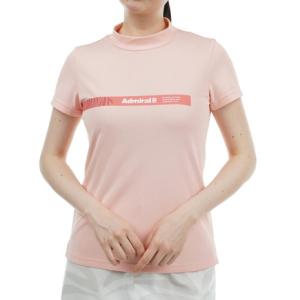 Golf（アドミラルゴルフ） Admiral アドミラルゴルフ　レディース　モックネック　シャツ　半袖　S シャツ レディース モックシャツ レディースウェア