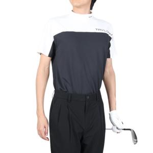 テーラーメイド （TAYLORMADE） （メンズ） モックネック ゴルフ 半袖 メンズ カラーブロック 半袖モックシャツ M19503ーTL388の商品画像