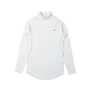 新品・未使用 Hurley WAFFLE INNER メンズ ホワイト Mサイズ ハーレー（HURLEY）（メンズ）ゴルフウェア 防寒 保温 ワッフル