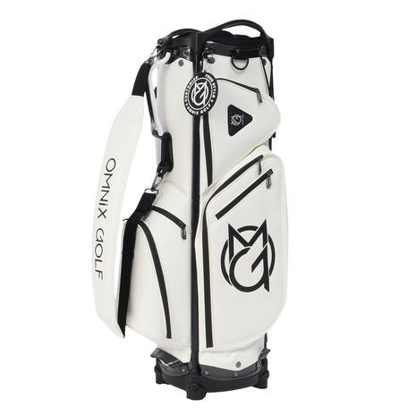 オムニックスゴルフ（OMNIX GOLF）（メンズ）ゴルフ キャディバッグ 軽量 カート式 9型 6...