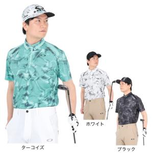 オークリー（OAKLEY）（メンズ）ゴルフウェア DIAGONAL グラフィックシャツ FOA406435｜VictoriaGolf Yahoo!店