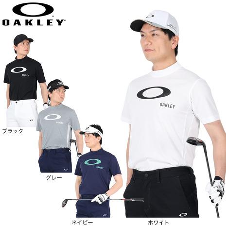 オークリー（OAKLEY）（メンズ）モックネック ゴルフ 半袖 ELLIPSE LOGO モックシャ...