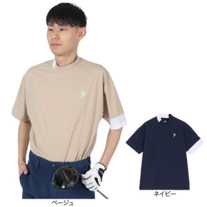 プーマ（PUMA）（メンズ）ゴルフ 半袖 P ストレッチ CB リラックス モックネック 半袖 シャツ 627769｜victoriagolf