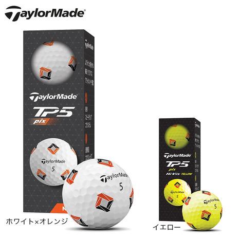 テーラーメイド（TAYLORMADE）（メンズ）ゴルフボール 24 TP5 pix スリーブ(3個入...