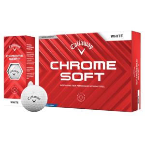 キャロウェイ（CALLAWAY）（メンズ）CHROME SOFT ゴルフボール ダース(12個入り) クロムソフト