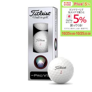 タイトリスト（TITLEIST）（メンズ）ゴルフボール 24 PRO V1X LEFT DASH 3P T204L6S-3PJ スリーブ(3個入り)｜victoriagolf