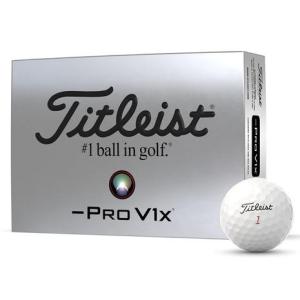 タイトリスト（TITLEIST）（メンズ）ゴルフボール 24 PRO V1X LEFT DASH T204L6S-J ダース(12個入り)｜victoriagolf