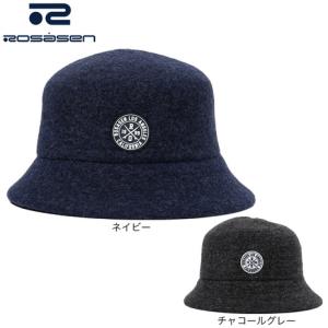 ROSASENゴルフ ニットバケットハット 046-52901チャコールグレー ROSASEN（ROSASEN）（メンズ、レディース）ゴルフ ニットバケット