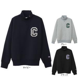 チャンピオン（CHAMPION）（メンズ）ゴルフウェア 保温 裏起毛 タートルネックスウェット C3-AG004