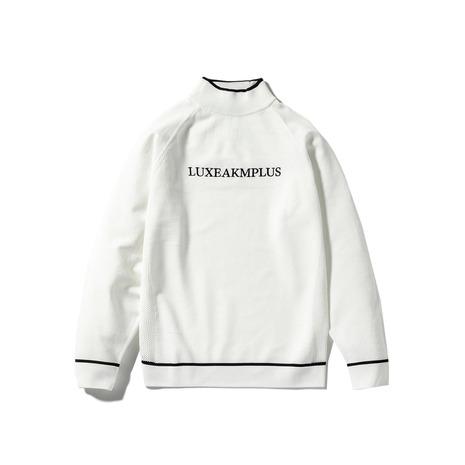 リュクスエイケイエムプラス（LUXEAKMPLUS）（メンズ）ゴルフウェア 長袖 ライトモックネック...
