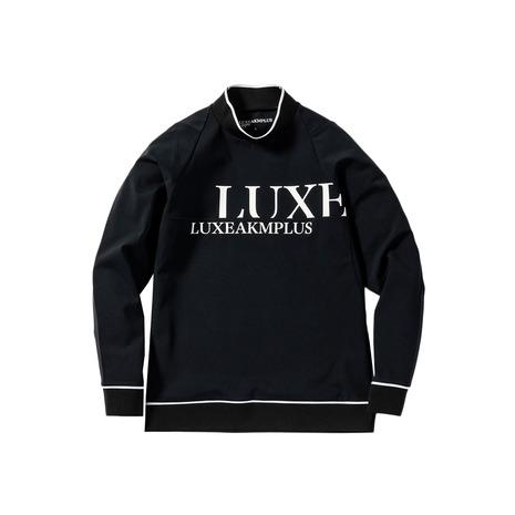 リュクスエイケイエムプラス（LUXEAKMPLUS）（メンズ）ゴルフウェア CHEST ロゴモックネ...